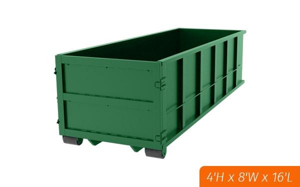 permits are required for placing 15 yard dumpsters on public property and may vary by location